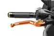 Puig Foldable Brake Lever 16'C/Orange Selector C/Gold - Duell MP varaosat ja tarvikkeet - 100088 - 1