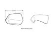 Puig Hand Guards Universal Maxiscooter C/Clear - Duell MP varaosat ja tarvikkeet - 94998 - 1