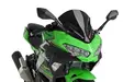 Puig Racing Screen Kawasaki Ninja 400 18' C/Black - Duell MP varaosat ja tarvikkeet - 89308 - 1