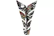 Puig Tank Pad Skull Party C/Black - Duell MP varaosat ja tarvikkeet - 98278 - 1