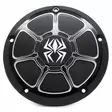 Rekluse Derby Cover - Black Gloss - H-D Cvo - Duell MP varaosat ja tarvikkeet - 70908 - 1