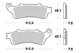 Sbs Jarrupalat Ceramic - Duell MP varaosat ja tarvikkeet - 123748 - 1