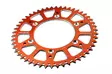 Scar Alu Sprocket - KTM 125-530 SX SXF EXC EXCF - 49 Teeth - Orange color - Duell MP varaosat ja tarvikkeet - 74468 - 1
