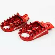 Scar Evolution Footpegs - RM85 All Red color - Duell MP varaosat ja tarvikkeet - 75118 - 1