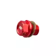 Scar Magnetic Oil Drain Plug - KTM / Husqvarna / Gasgas - Red color - Duell MP varaosat ja tarvikkeet - 75458 - 1