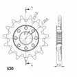 Supersprox / JT Eturatas 284.15 - Duell MP varaosat ja tarvikkeet - 119168 - 1