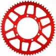 Supersprox Takaratas, Punainen, 62 hammasta (420), Ø100mm, Fantic 50cc 07-19 - Duell mopojen varaosat ja tarvikkeet - 120098 - 1