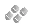 TCX PU Buckle Receivers Comp Evo/Pro 2.1/Pro 1.1/X-Mud white - Duell ajovarusteet - 47478 - 1