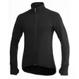Woolpower Full zip 400 Merino Mid layer Takki musta, XL - Duell ajovarusteet - 59068 - 1