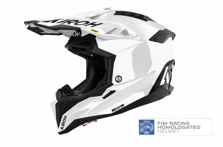 Airoh Kypärä Aviator 3 EVO valkoinen kiiltävä, L - Duell ajovarusteet - 60909 - 1