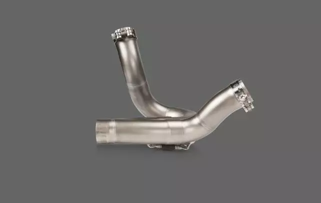 Akrapovic Optional Link Pipe/Collector (SS) Ducati Desertx 2022- - Duell MP varaosat ja tarvikkeet - 68409 - 1