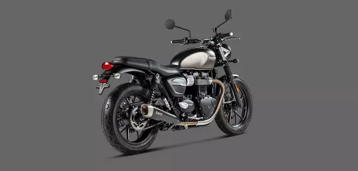 Akrapovic Slip-On Line (Titaani)Thriumph Street Twin 2016- - Duell MP varaosat ja tarvikkeet - 67589 - 1
