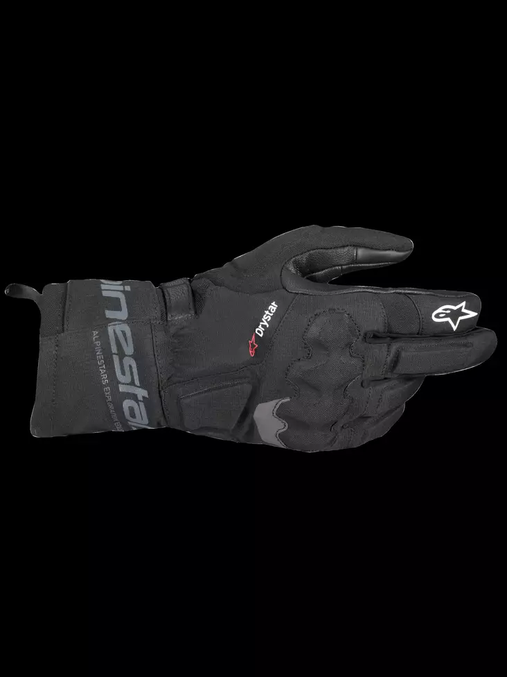 Alpinestars Hanska WT-3 Drystar Musta, XL - Duell ajovarusteet - 40739 - 1