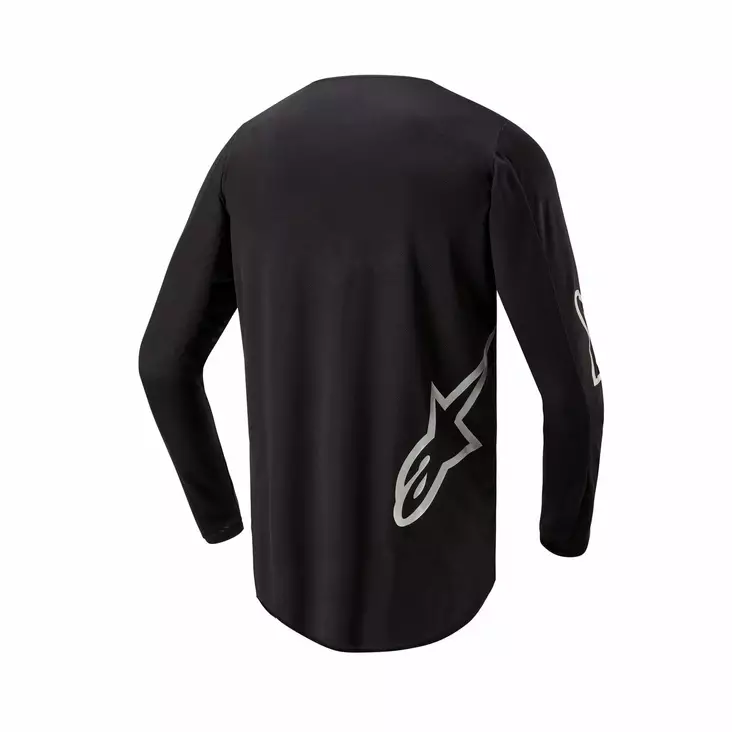 Alpinestars Paita Fluid Graphite Musta Hopea, S - Duell ajovarusteet - 42809 - 1