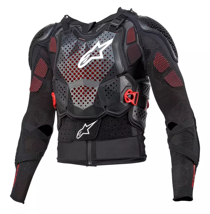 Alpinestars Suojatakki Bionic Tech v3 Musta/Valkoinen/Punainen S - Duell ajovarusteet - 36549 - 1