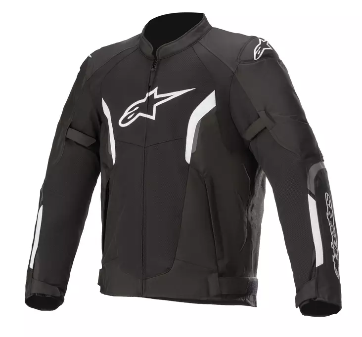 Alpinestars Tekstiilitakki AST Air v2 Musta/Valkoinen L - Duell ajovarusteet - 41949 - 1