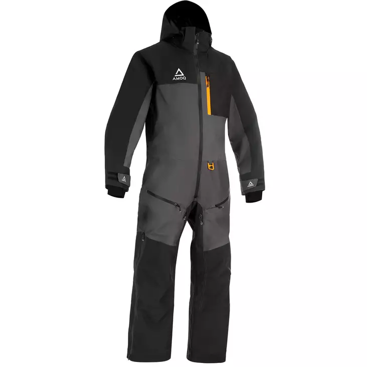 AMOQ Dynamic YOUTH Haalari Vuorellinen Musta/Harmaa/Oranssi, 120 - Duell ajovarusteet - 51919 - 1