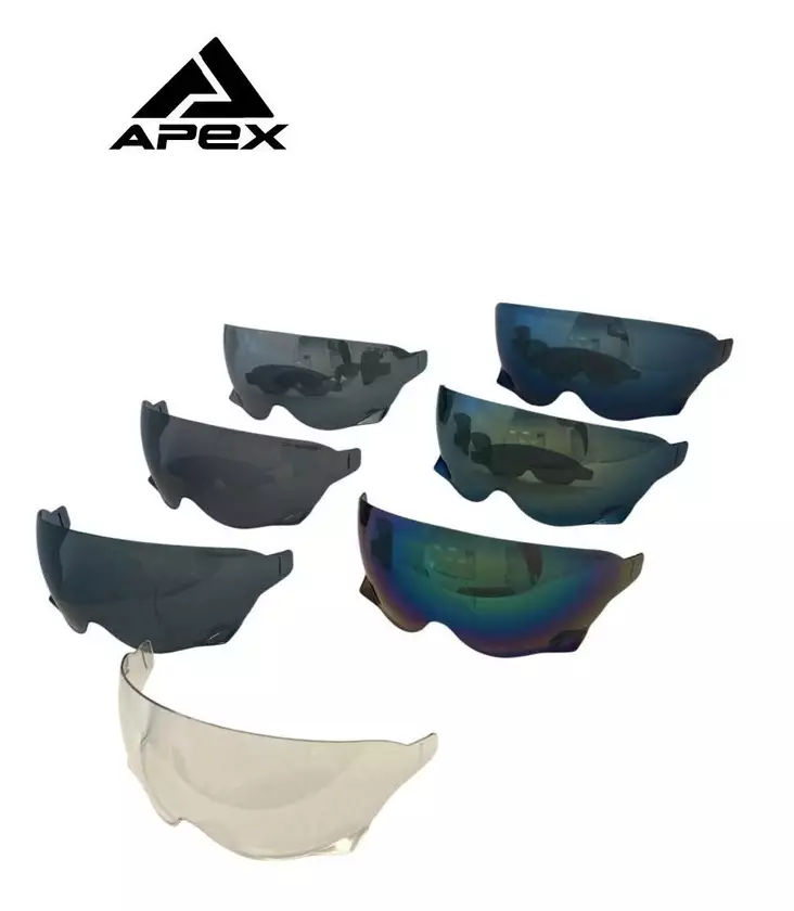 APEX JI100 Sunvisor iridium - Duell ajovarusteet - 33019 - 1