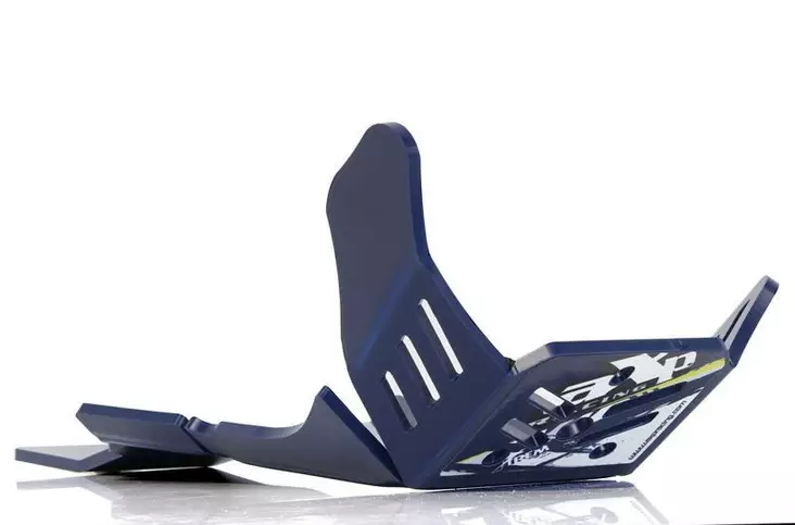 AXP Xtrem HDPE Skid Plate Blue Husqvarna FC450/FX450 19-22 - Duell MP varaosat ja tarvikkeet - 86419 - 1