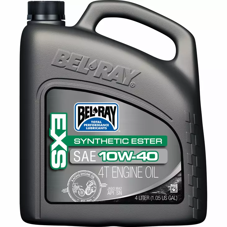 Bel-Ray EXS Full Synthetic Ester 4T 10W-40 4L - Duell öljyt ja muut nesteet - 63079 - 1