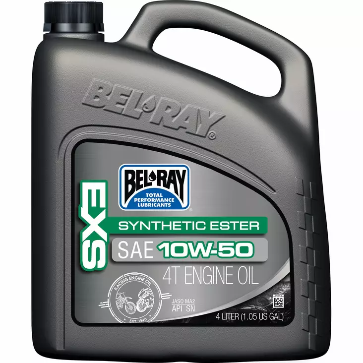 Bel-Ray EXS Full Synthetic Ester 4T 10W-50 4L - Duell öljyt ja muut nesteet - 62699 - 1