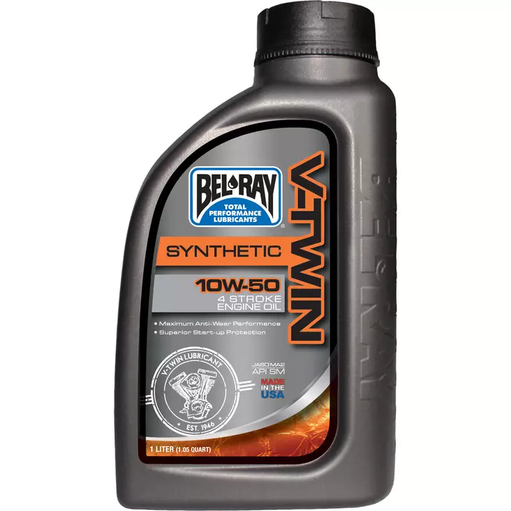 Bel-Ray V-Twin Synthetic 10W-50 1L - Duell öljyt ja muut nesteet - 62749 - 1