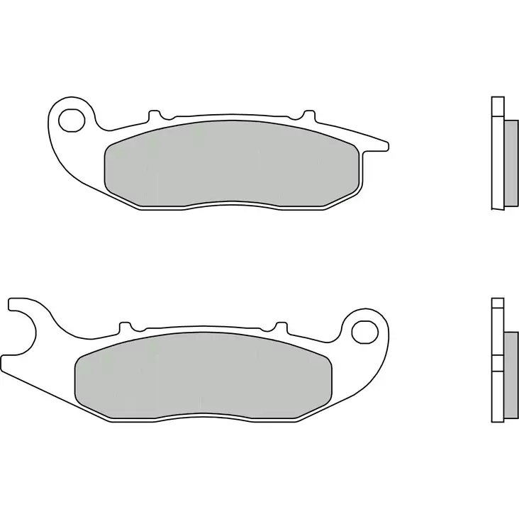 Brembo Jarrupalat Carbon-Ceramic - Duell MP varaosat ja tarvikkeet - 122149 - 1