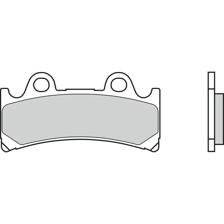 Brembo Jarrupalat Eteen Sintered Road - Duell MP varaosat ja tarvikkeet - 121529 - 1