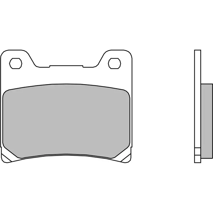 Brembo Jarrupalat Eteen Sintered Road - Duell MP varaosat ja tarvikkeet - 121849 - 1