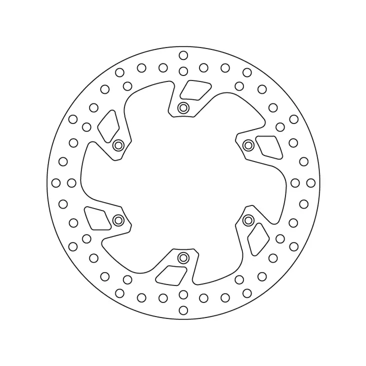 Brembo Serie Oro jarrulevy - Duell MP varaosat ja tarvikkeet - 122039 - 1