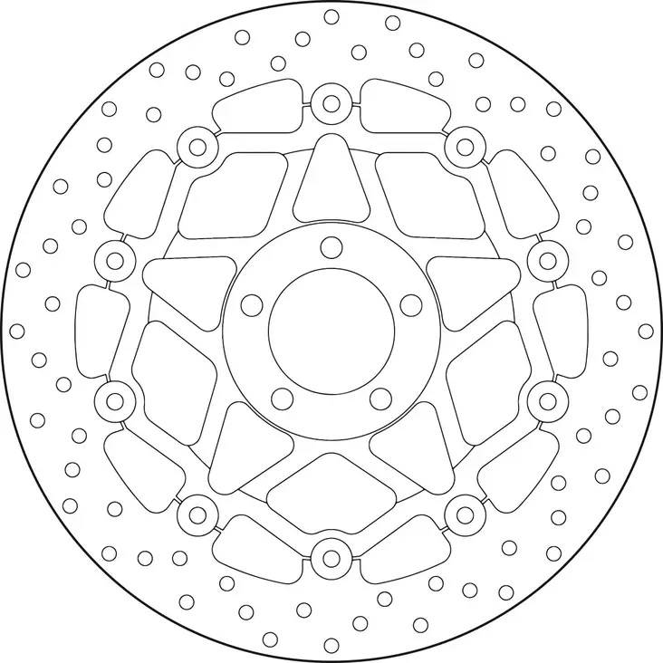 Brembo Serie Oro jarrulevy kelluva - Duell MP varaosat ja tarvikkeet - 121479 - 1