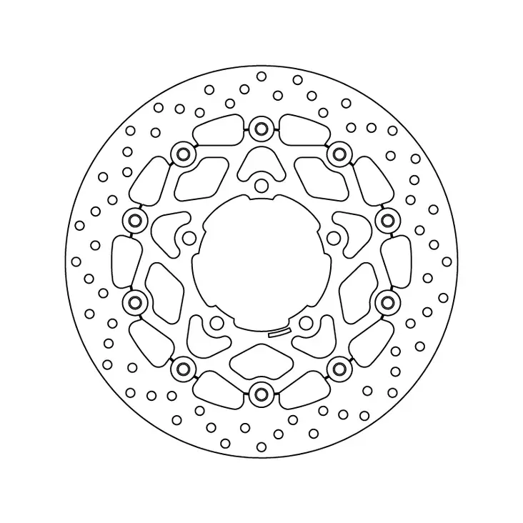 Brembo Serie Oro jarrulevy kelluva - Duell MP varaosat ja tarvikkeet - 121559 - 1