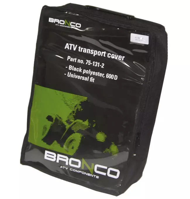 Bronco Kuljetuspeite XL ATV musta 600D - Duell ATV varaosat ja tarvikkeet - 27879 - 1