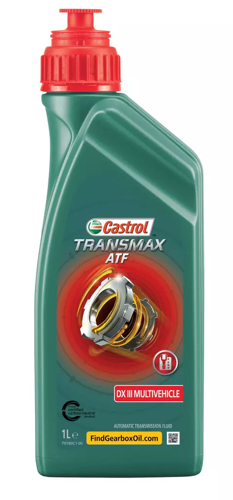 Castrol Transmax ATF DX III Multivehicle 1L - Duell öljyt ja muut nesteet - 62629 - 1