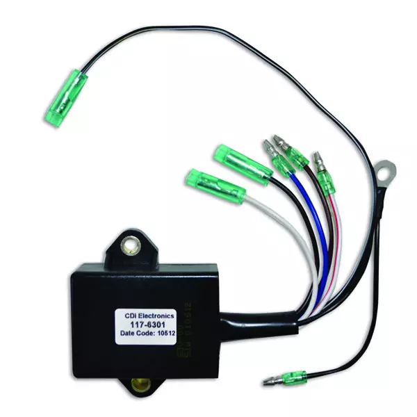 Cdi Elec. Yamaha Ignition Pack - 2 Cyl. 9.9/15HP (1996-09) - Duell venetarvikkeet - 137339 - 1