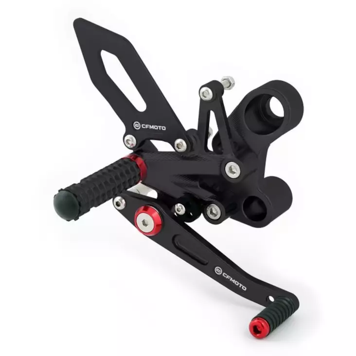 CFMOTO Musta säädeltävä poljinsarja oikealle 800NK - Moottoripyörän kahvat ja polkimet - 879 - 1