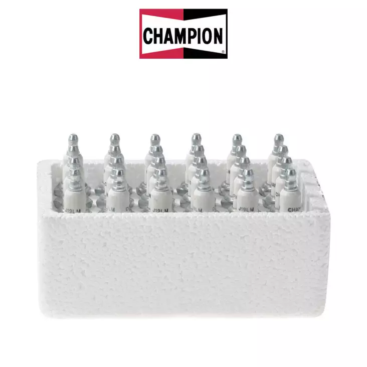 Champion Sytytystulppa J19LM, 24 kpl korjaamopakkaus - Duell muut varaosat ja tarvikkeet - 131909 - 1