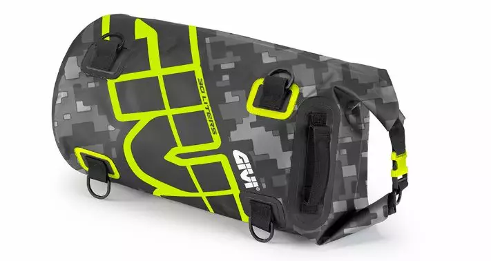 Givi EA114CM Vedenpitävä laukku 30lt musta/harmaa/keltainen - Duell MP varaosat ja tarvikkeet - 104839 - 1