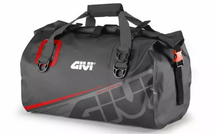 Givi EA115GR Vedenpitävä laukku 40lt musta/harmaa/punainen - Duell MP varaosat ja tarvikkeet - 104119 - 1