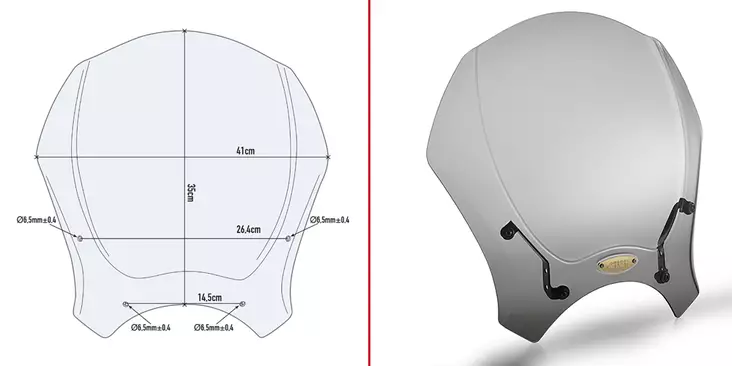 GIVI KIT AIRSTAR BENELLI LEONCINO - Duell MP varaosat ja tarvikkeet - 100449 - 1