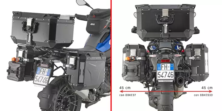 Givi Pannier Holder Bmw R1300Gs (2024) - Duell MP varaosat ja tarvikkeet - 102769 - 1