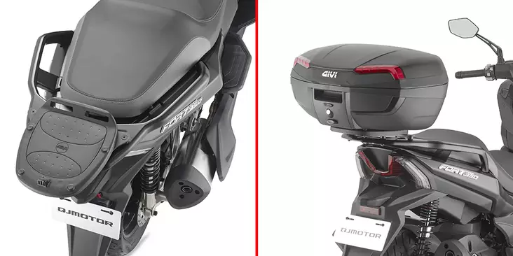 Givi Rear Rack Qj Motor Fort 350 (2024) - Duell MP varaosat ja tarvikkeet - 101699 - 1
