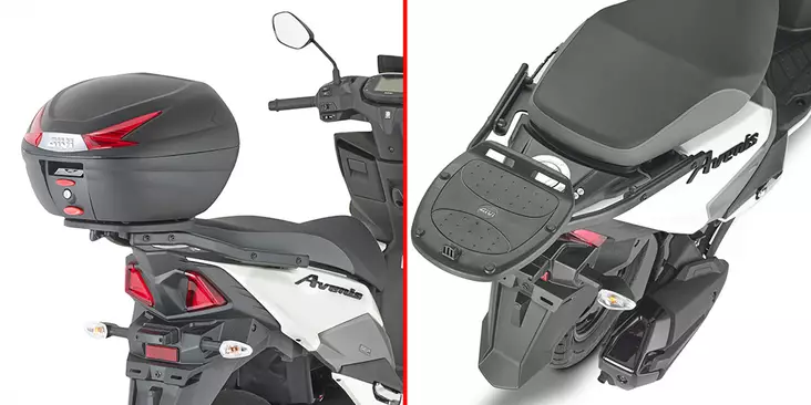 Givi REAR RACK SUZUKI AVENIS 125 (2023) - Duell MP varaosat ja tarvikkeet - 102389 - 1
