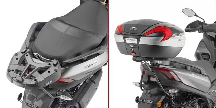 GIVI SPEC.REAR RACK MONOLOCK-MONOKEY Yamaha 2017- - Duell MP varaosat ja tarvikkeet - 102599 - 1