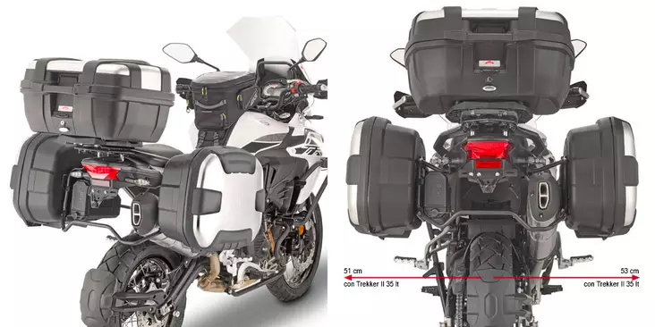 GIVI TUB.PAN.HOLD.BENELLI TRK502X - Duell MP varaosat ja tarvikkeet - 103009 - 1