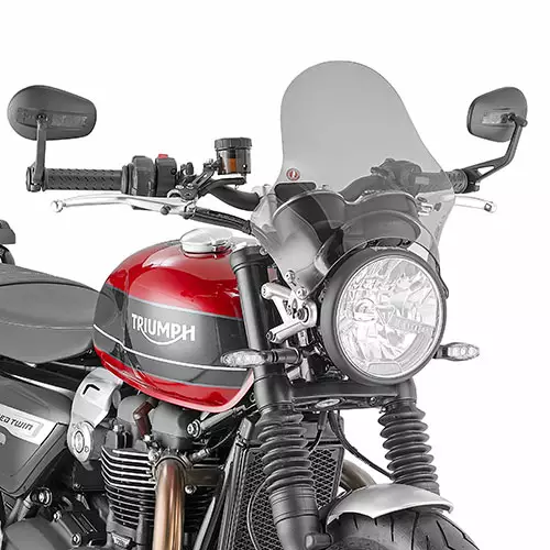 Givi Universal screen smoked 29.5 x 31 cm - Duell MP varaosat ja tarvikkeet - 101009 - 1
