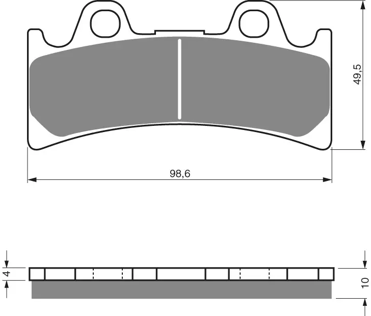 GOLDFREN Jarrupalat 054 Ceramic Carbon S3 - Duell MP varaosat ja tarvikkeet - 67649 - 1