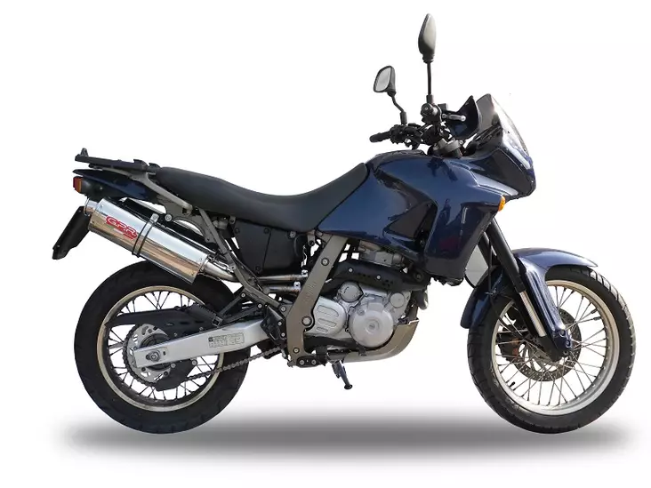 GPR Aprilia Pegaso 3 650 1997/00 Pair EC-Approv. slip-on exhaust Trioval - Duell MP varaosat ja tarvikkeet - 112429 - 1