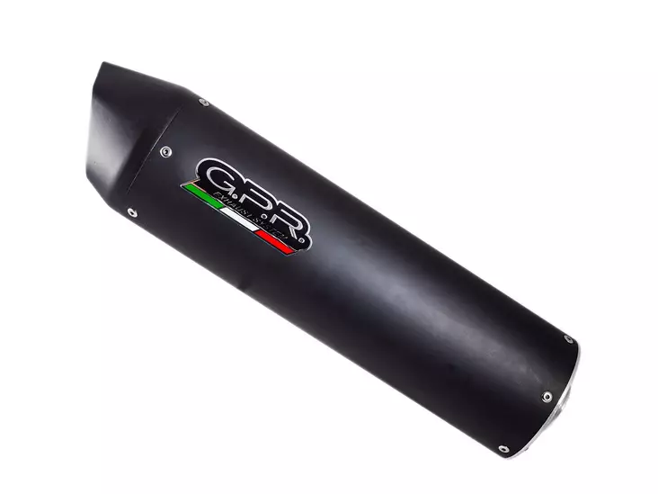 GPR Bmw F 700 Gs 2011/15 EC-Approv. slip-on exhaust Furore Nero - Duell MP varaosat ja tarvikkeet - 111389 - 1