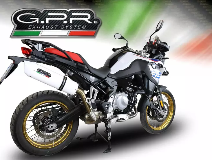 GPR Bmw F 850 Gs - Adventure 2018/20 e4 EC-Approv. slip-on exhaust Albus Evo4 - Duell MP varaosat ja tarvikkeet - 109569 - 1